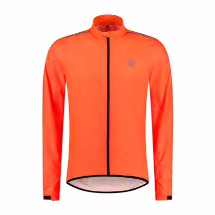 ROGELLI CORE pánska cyklistická bunda do dažďa Oranžová