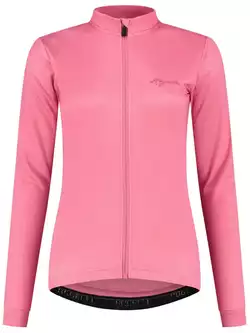Rogelli CORE dámsky cyklistický dres s dlhým rukávom, ružová