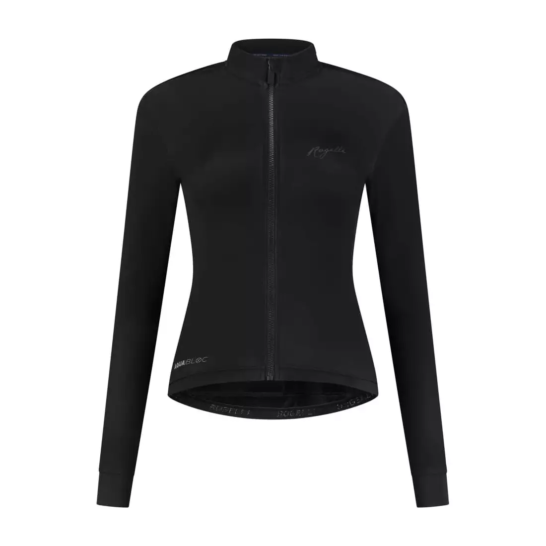 Rogelli DISTANCE dámska zateplená cyklistická bunda, čierna