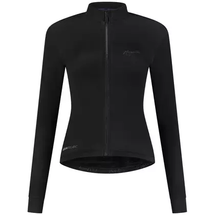 Rogelli DISTANCE dámska zateplená cyklistická bunda, čierna