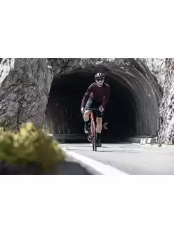 Rogelli THERMAL DWR pánske cyklistické šortky s trakmi, teplý, čierna