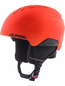 ALPINA PIZI detská lyžiarska/snowboardová prilba, neon-orange matt