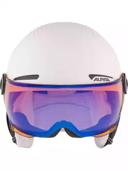 ALPINA ZUPO VISOR Q-LITE 2023 detská lyžiarska prilba ružová podložka