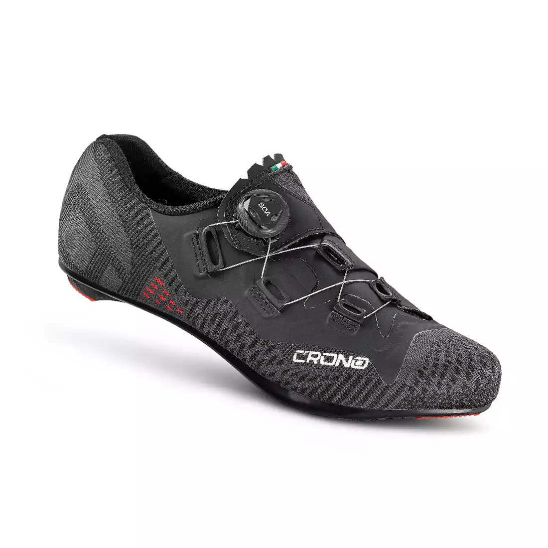 CRONO CK-3 cestná cyklistická obuv čierna