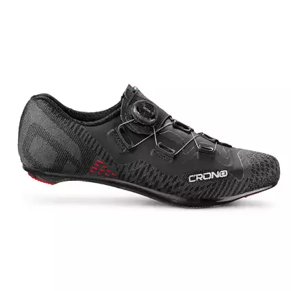CRONO CK-3 cestná cyklistická obuv čierna