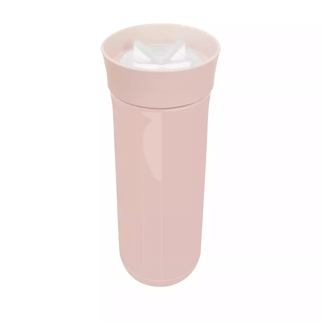 Koziol Safe To Go fľaša na vodu - 700 ml, queen pink/white