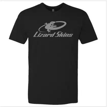 LIZARD SKINS SUBTLE LOGO klasické tričko čierna