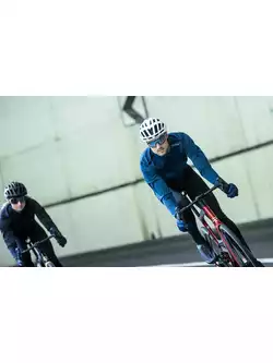 ROGELLI CORE pánska zimná cyklistická bunda, tmavomodrá
