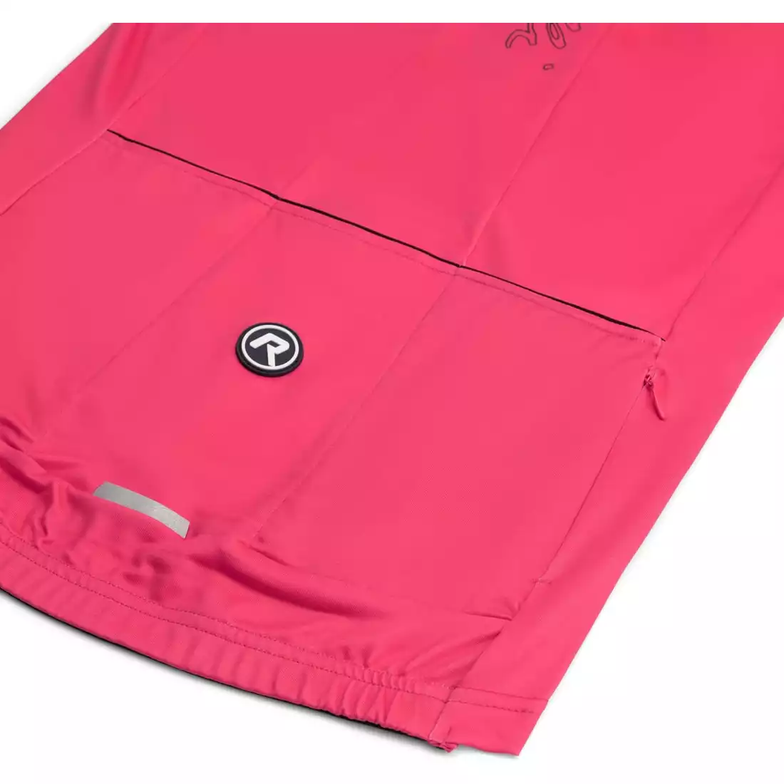 ROGELLI ESSENTIAL dámska zateplená cyklistická bunda ružovej farby