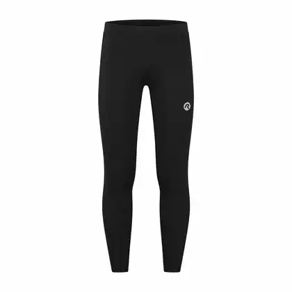 ROGELLI ESSENTIAL pánske zimné joggingové nohavice, čierne