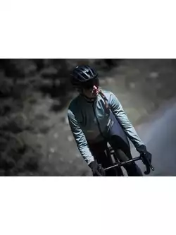 ROGELLI FARAH dámska zimná cyklistická bunda, zelená