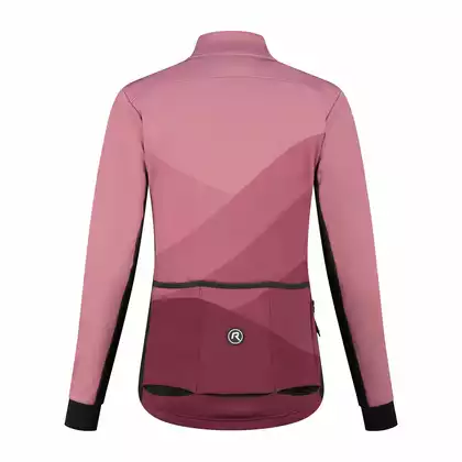 ROGELLI FARAH dámska zimná cyklistická bunda, ružová