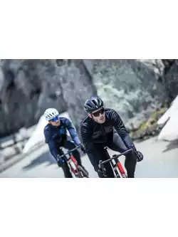 ROGELLI RADIUS zimná pánska cyklistická bunda čierna