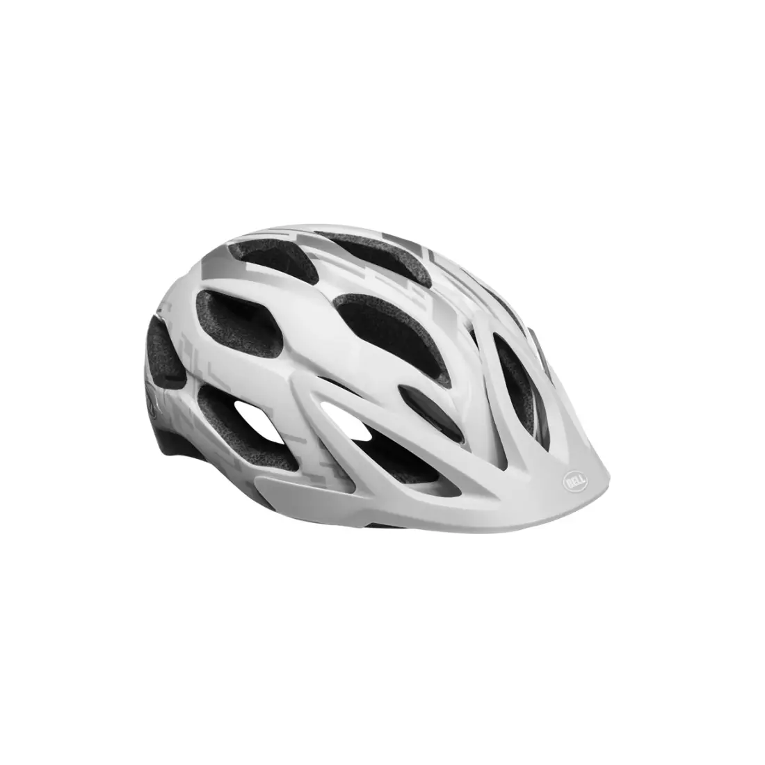 BELL INDY - cyklistická prilba, biela a strieborná