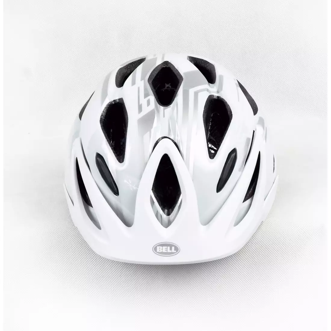 BELL INDY - cyklistická prilba, biela a strieborná