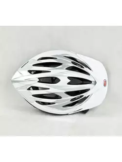 BELL PRESIDIO - cyklistická prilba, biela a strieborná / rozťahaná