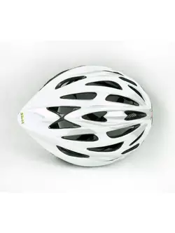 BELL SOLAR - cyklistická prilba, biela a strieborná