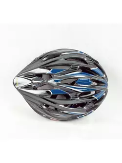 BELL SOLAR - cyklistická prilba, čierna a modrá
