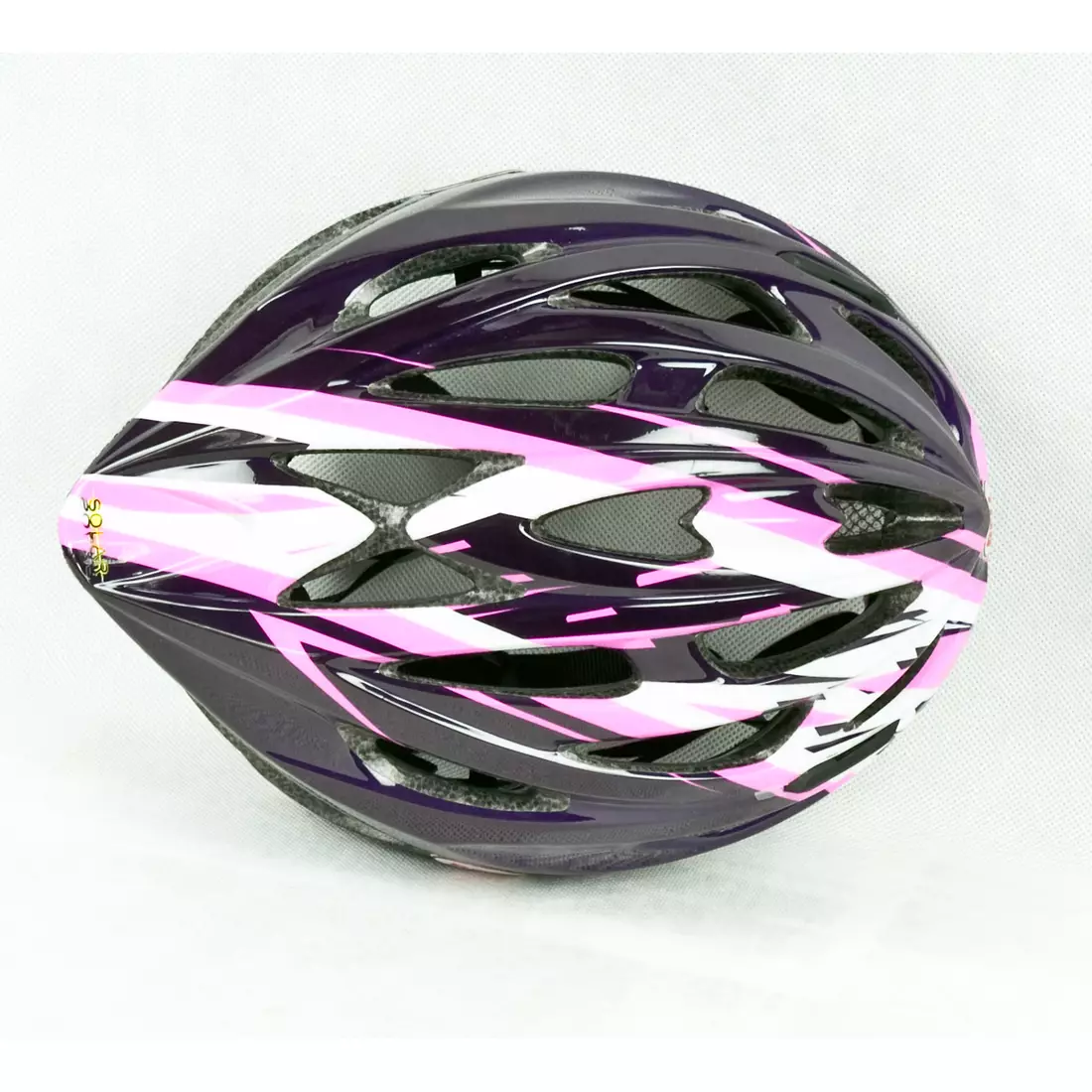 BELL SOLAR - dámska cyklistická prilba, fialová a ružová