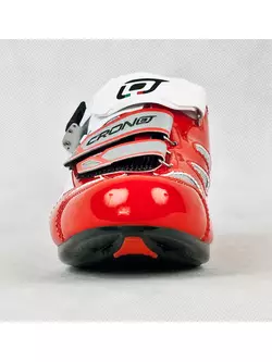 CRONO CLONE NYLON - cestná cyklistická obuv - farba: Červená