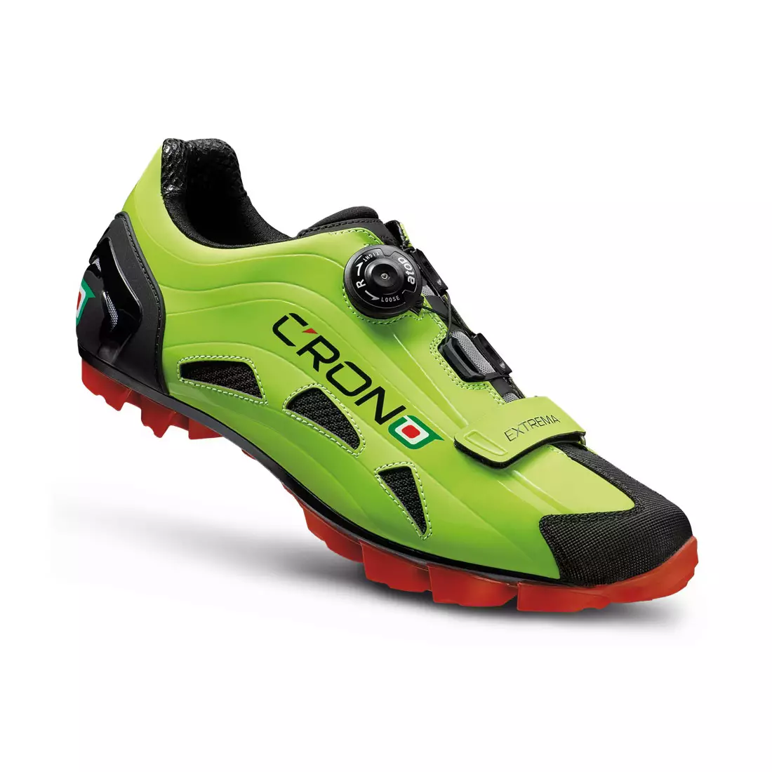 CRONO EXTREMA NYLON - MTB cyklistické tretry - farba: Zelená