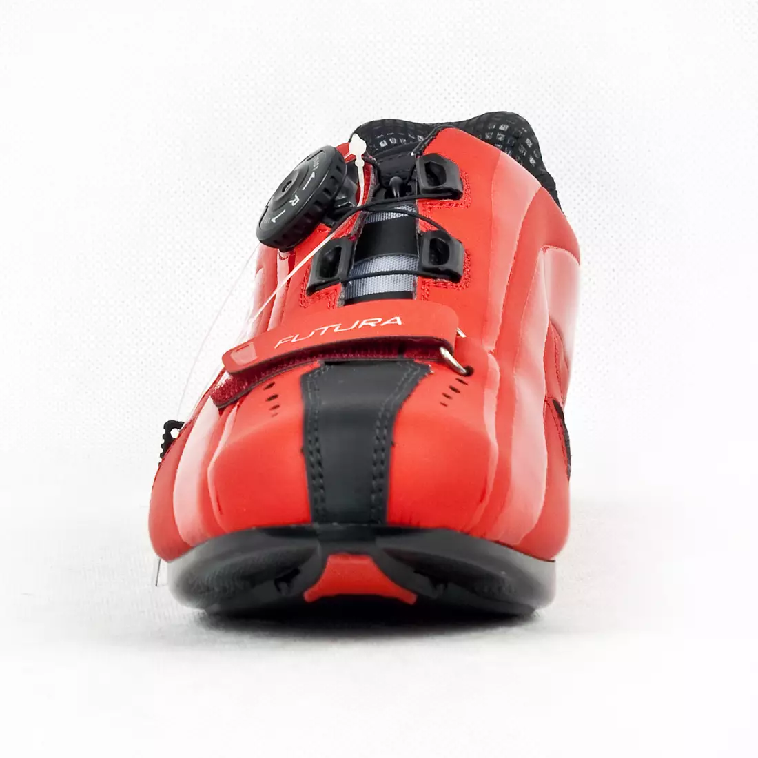 CRONO FUTURA NYLON - cestná cyklistická obuv - farba: Červená