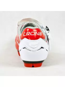 CRONO TRACK - MTB cyklistické tretry - farba: Červená