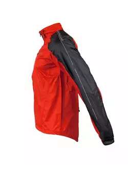 Cyklistická bunda DARE2B, odolná proti dažďu CALIBER JACKET DMW095, červená