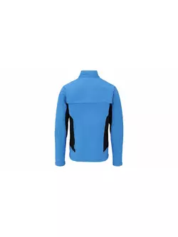 Cyklistická bunda SHIMANO HYBRID, odnímateľné rukávy, modrá CWJATSMS12MH