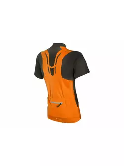 Cyklistický dres SHIMANO EXPLORER, oranžový CWJSTSMS21ME