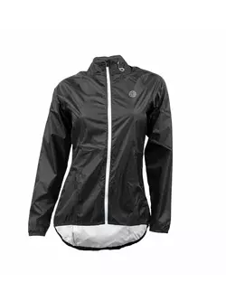 DARE2B Evident dámska cyklistická bunda do dažďa DWW096-800, farba: čierna