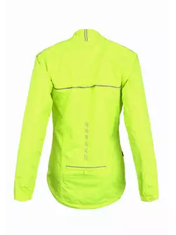 DARE2B Transpose dámska cyklistická bunda do dažďa DWW095-0M0, farba: fluórová