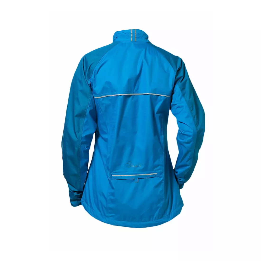 DARE2B Transpose dámska cyklistická bunda do dažďa DWW095-5NN, farba: modrá