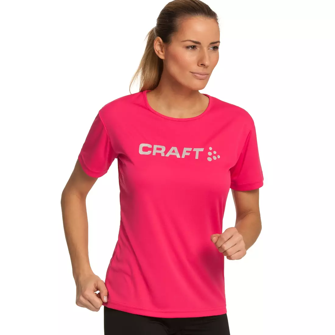 Dámske bežecké tričko CRAFT Active Run Logo 192482-1477