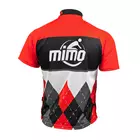 MikeSPORT DESIGN - HOF - MTB cyklistický dres, farba: červená