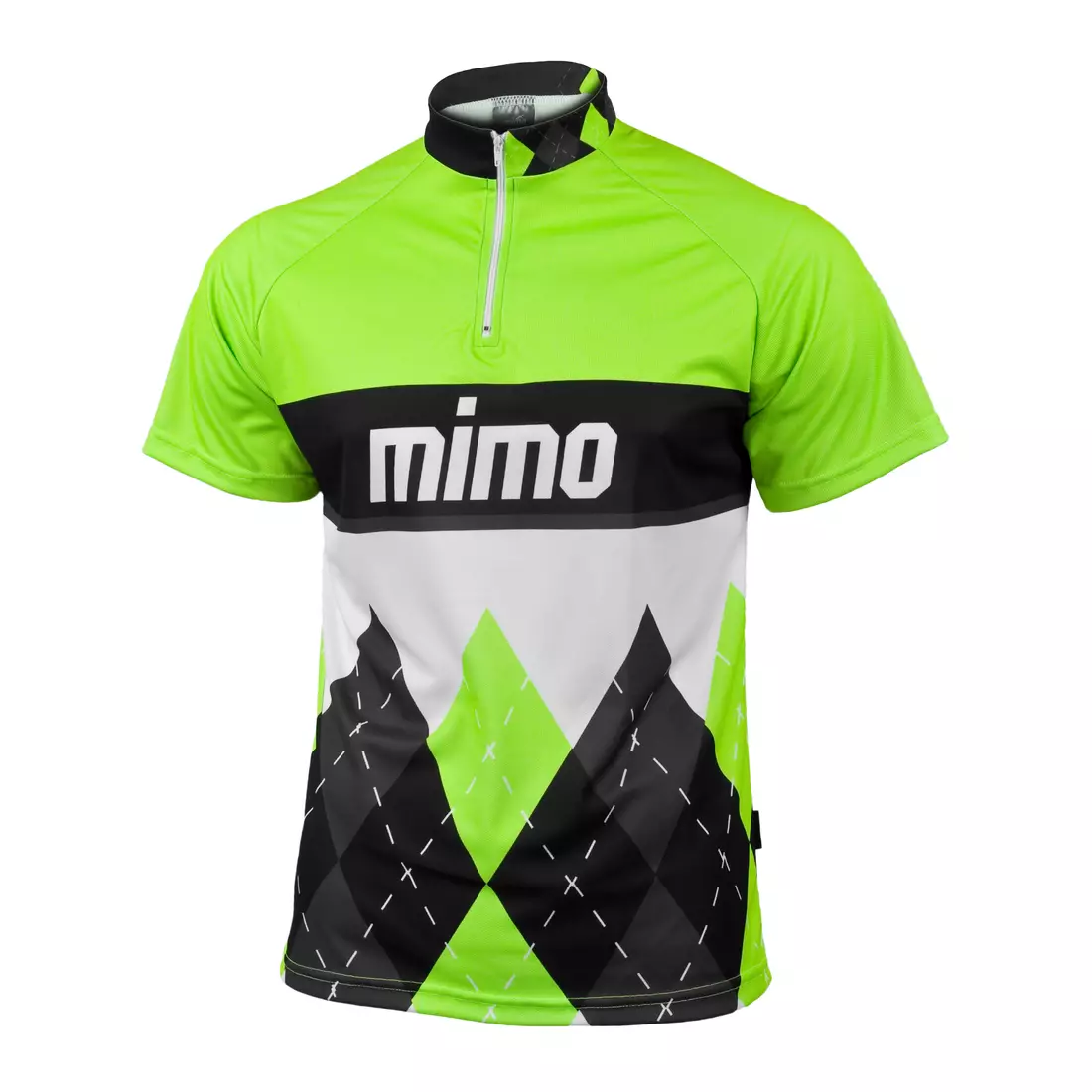 MikeSPORT DESIGN - HOF - MTB cyklistický dres, farba: fluór