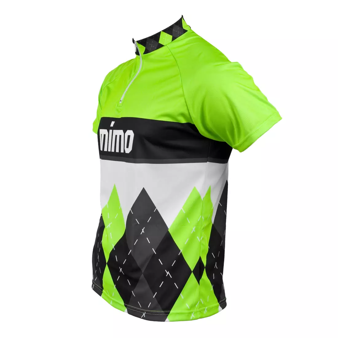 MikeSPORT DESIGN - HOF - MTB cyklistický dres, farba: fluór