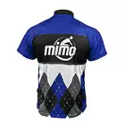 MikeSPORT DESIGN - HOF - MTB cyklistický dres, farba: modrá