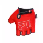 POLEDNIK F1 NEW14 červené cyklistické rukavice