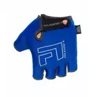 POLEDNIK F1 NEW14 cyklistické rukavice modré