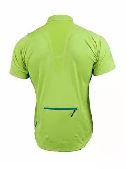 Pánsky cyklistický dres SHIMANO POLO, zelený CWJSTSMS31MR