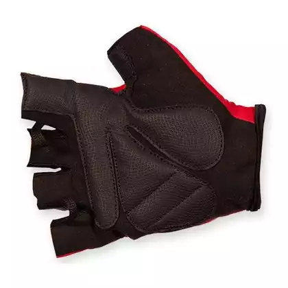 ROGELLI BELCHER - červené cyklistické rukavice