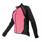 ROGELLI BICE - dámska Softshellová cyklistická bunda, farba: Ružová