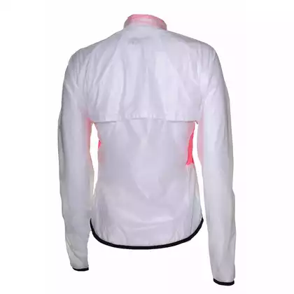 ROGELLI CANELLI dámska cyklistická bunda, nepremokavá, farebná: transparent-pink 