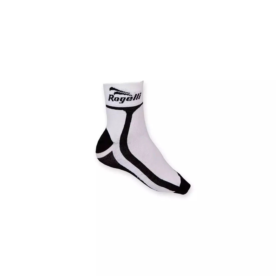 ROGELLI RCS-03 - COOLMAX  - cyklistické ponožky, čiernobiele