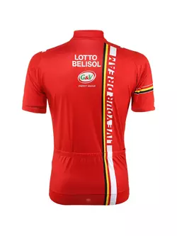 VERMARC - LOTTO BELISOL 2014 cyklistický dres, krátky zips