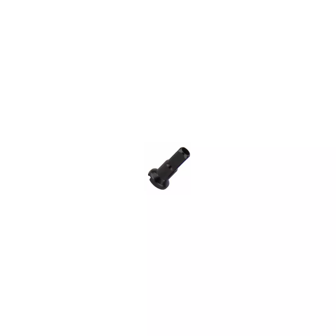 CNSPOKE AN14 hliníkové niple 14 mm, čierne, 144 kusov