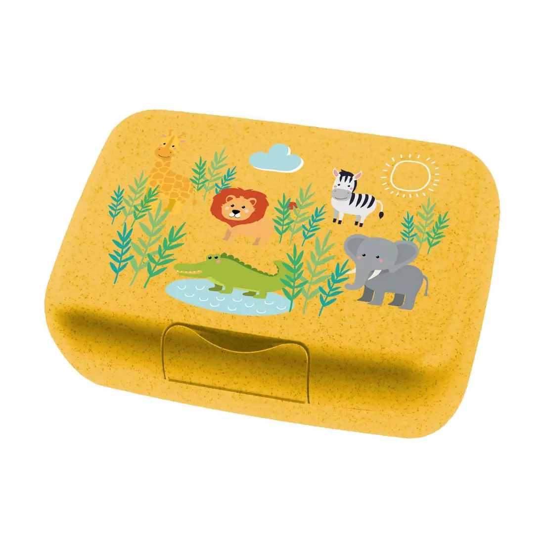 Koziol Candy L Africa detská lunchbox, žltá