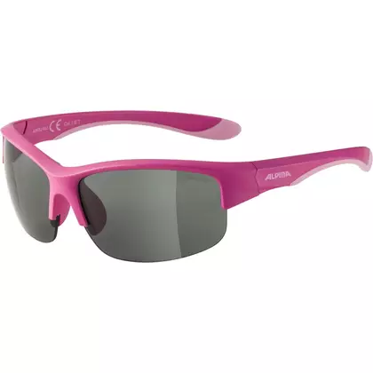 ALPINA JUNIOR FLEXXY YOUTH HR detské cyklistické/športové okuliare, pink matt