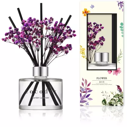 COCODOR aróma difuzér s tyčinkami a kvetmi, garden lavender 120 ml